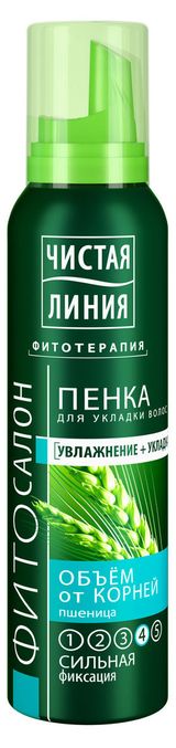 Изображение товара Пенка для укладки волос «Чистая линия» объем от корней, 150 мл