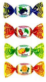 Изображение товара Карамель-мини «Фруктовые нотки» Фруктовые нотки ассорти, вес