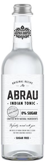 Изображение товара Тоник Abrau Indian Tonic без сахара, 0,375 мл