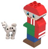 Изображение товара Конструктор «НОРДПЛАСТ» Человек с собакой