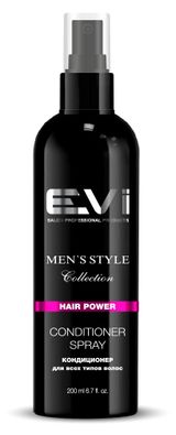 Изображение товара Кондиционер-спрей для волос мужской Evi Salon Professional Men's Style Collection Активный комплекс, 200 мл