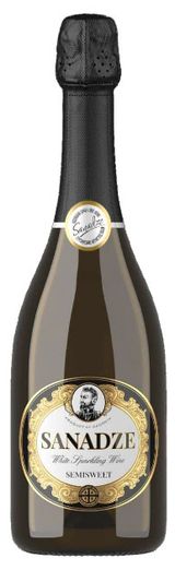 Изображение товара Игристое вино Sanadze белое полусладкое Грузия, 0,75 л
