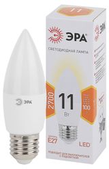 Изображение товара Лампа светодиодная «ЭРА» LED B35-11W-827 E27 теплый свет