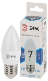 Изображение товара Лампа светодиодная «ЭРА» LED A60-7W-840-E27 яркий белый свет