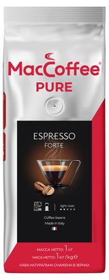 Изображение товара Кофе в зернах MacCoffee PURE Espresso Forte Италия, 1 кг