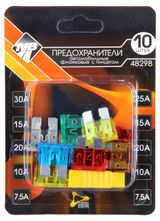Изображение товара Предохранители автомобильные Nova Bright Maxi флажковые, 10 шт