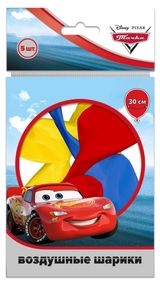Изображение товара Шарики воздушные ND PLAY Тачки 30 см, 5 шт