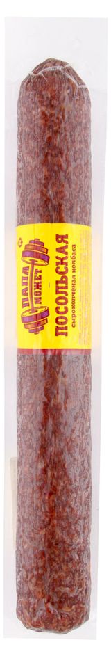 Изображение товара Колбаса сырокопченая «Папа Может!» Посольская, ~ 500 г