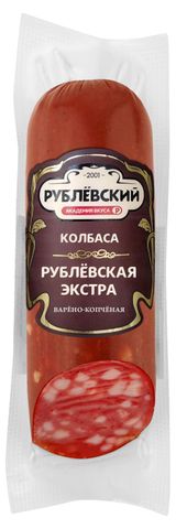 Изображение товара Колбаса варено-копченая «Рублёвский» Рублевская экстра, 300 г