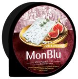 Изображение товара Сыр с голубой благородной плесенью Сливочный MonBlu 60% БЗМЖ, вес
