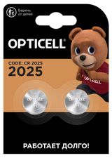 Изображение товара Батарейки Opticell литиевые CR2025, 2 шт