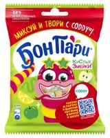 Изображение товара Мармелад жевательный «Бон Пари» Кислые змейки, 120 г