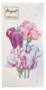 Изображение товара Салфетки бумажные Bouquet Букет 2 слоя, 33х33 см, 20 л