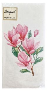Изображение товара Салфетки бумажные Bouquet Магнолия 2 слоя, 33х33 см, 20 л