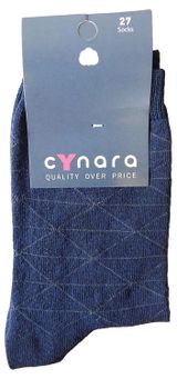 Изображение товара Носки мужские «Лантана» 02/6091 темно-синие, р.27