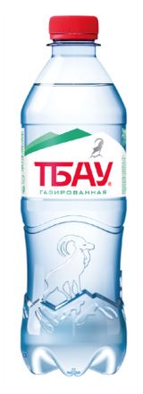 Изображение товара Вода минеральная «ТБАУ» газированная, 500 мл