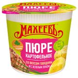 Изображение товара Пюре картофельное «МАХЕЕВЪ» со вкусом говядины и зеленым луком, 40 г