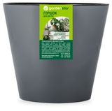 Изображение товара Горшок для цветов Garden Star вулканический серый, d 125 мм