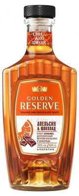 Изображение товара Аперитив Golden Reserve апельсин шоколад Россия, 0,5 л