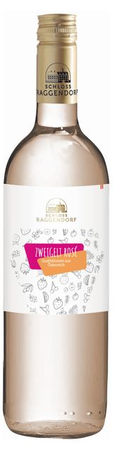 Изображение товара Вино Schloss Raggendorf Цвайгельт Роуз розовое сухое Австрия, 0,75 л