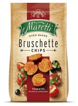 Изображение товара Брускетты Maretti Томат оливки и орегано, 70 г