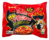 Изображение товара Лапша быстрого приготовления Samyang Buldak очень острая со вкусом курицы Корея, 140 г
