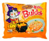 Изображение товара Лапша острая быстрого приготовления Samyang Buldak со вкусом курицы и 4 сыра Корея, 145 г