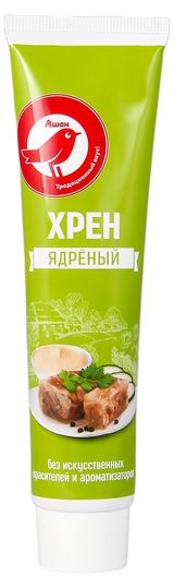 Изображение товара Хрен АШАН Красная птица Ядреный, 180 г