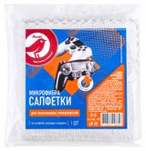 Изображение товара Салфетка из микрофибры АШАН Красная птица для монитора 30х30 см, 1 шт