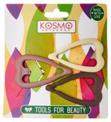 Изображение товара Набор заколок для волос Kosmoshtuchki сердечки, 3 шт