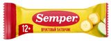 Изображение товара Фруктовый батончик Semper яблоко банан с 12 мес., 15 г