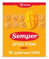 Изображение товара Печенье детское Semper с манго с 12 мес., 80 г