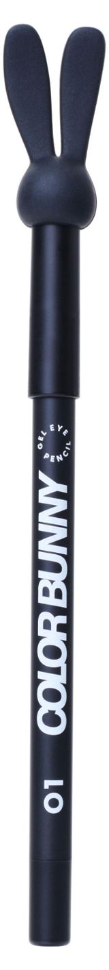 Изображение товара Карандаш для глаз Love generation Color Bunny гелевый тон 01 черный, 1 шт