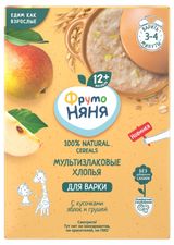 Изображение товара Каша мультизлаковая «ФрутоНяня» безмолочная с яблоком и грушей с 12 мес., 200 г