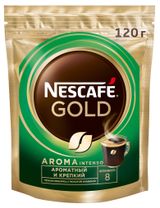 Изображение товара Кофе растворимый Nescafe Gold Aroma Intenso, 120 г