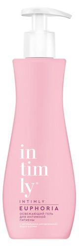 Изображение товара Гель для интимной гигиены Intimly Immuno Освежающий с натуральными афродизиаками роза и жасмин, 220 мл