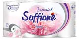 Изображение товара Туалетная бумага Soffione Imperial Peony 4 слоя, 8 рулонов