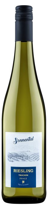 Изображение товара Вино Sonnental Riesling Pfalz белое полусухое Германия, 0,75 л