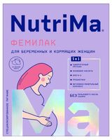 Изображение товара Смесь молочная NutriMa Фемилак для беременных и кормящих мам со вкусом манго, 350 г