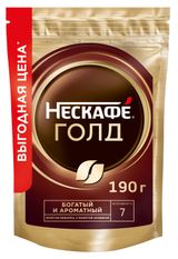 Изображение товара Кофе растворимый «Нескафé» Gold, 190 г