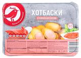Изображение товара Хотбаски АШАН Красная птица Сосиски в тесте с томатным соусом, 250 г