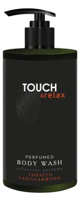 Изображение товара Гель для душа парфюмированный Touch& Relax Табак ваниль и древесные ноты, 450 мл