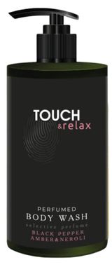 Изображение товара Гель для душа парфюмированный Touch& Relax Черный перец нероли и амбра, 450 мл