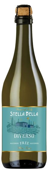 Изображение товара Игристое вино безалкогольное Stella Bella белое сладкое Италия, 0,75 л
