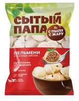 Изображение товара Пельмени «Сытый Папа» с мясом, 700 г