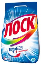 Изображение товара Стиральный порошок для белого белья «Лоск» Горное озеро, 4,05 кг (27 стирок)