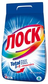 Изображение товара Стиральный порошок «Лоск» Горное озеро для белого белья, 5,4 кг (36 стирок)