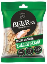 Изображение товара Арахис BEERka жареный соленый, 30 г