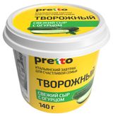 Изображение товара Сыр творожный с огурцом Pretto БЗМЖ, 140 г