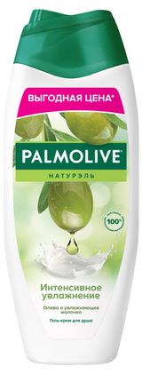 Изображение товара Гель для душа Palmolive Натурэль Интенсивное увлажнение Олива и увлажняющее молочко, 450 мл